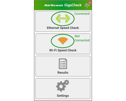 Tempo AirScout GigaCheck - анализатор производительности WiFi сети купить QBS.ru