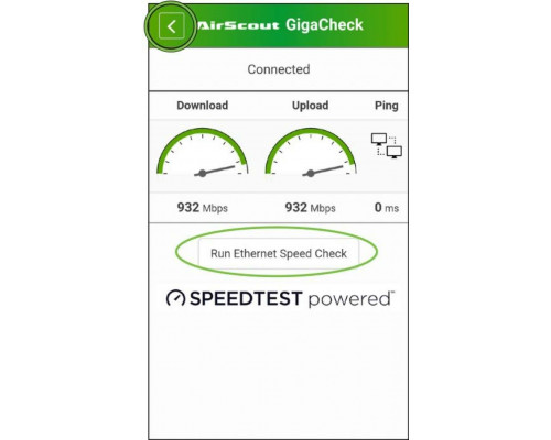 Tempo AirScout GigaCheck - анализатор производительности WiFi сети купить QBS.ru