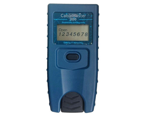 Softing CableMaster 200 (CM200) - кабельный LAN тестер витой пары и распиновки RJ45 купить QBS.ru