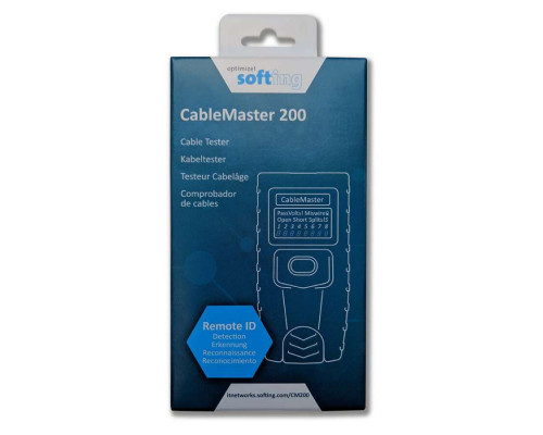 Softing CableMaster 200 (CM200) - кабельный LAN тестер витой пары и распиновки RJ45 купить QBS.ru