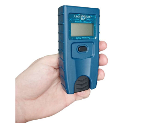 Softing CableMaster 200 (CM200) - кабельный LAN тестер витой пары и распиновки RJ45 купить QBS.ru