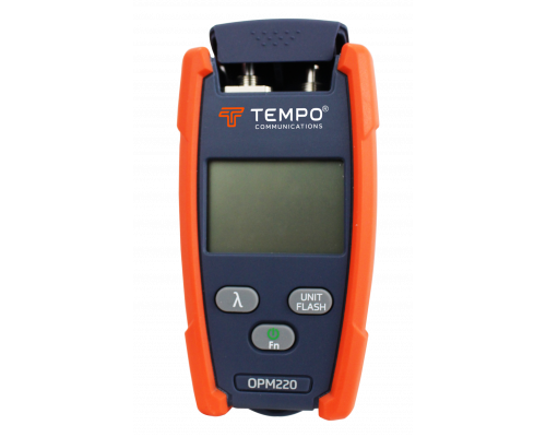 Tempo OPM220 - измеритель оптической мощности с источником красного света купить QBS.ru