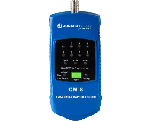 Jonard CM-17 - кабельный тестер для коаксиального кабеля и витой пары с идентификаторами купить QBS.ru