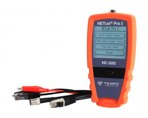Tempo NeTcat Pro NC-500 - сетевой тестер купить QBS.ru