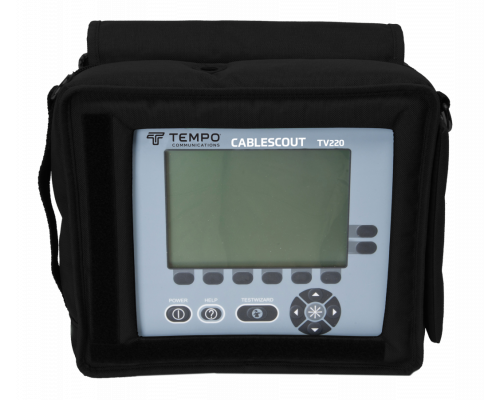 Tempo CableScout TV220 - импульсный рефлектометр для диагностики коаксиальных кабелей (CATV) купить QBS.ru