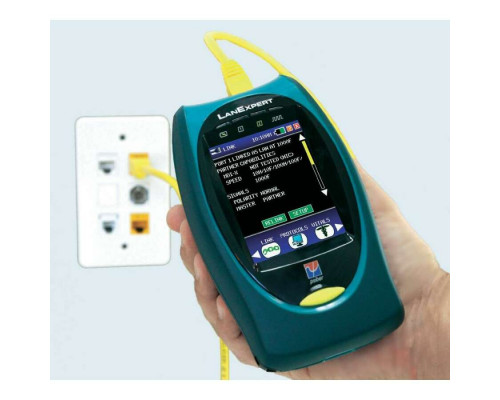 Softing LANExpert 85S - анализатор производительности сети Ethernet до 1 Гбит по витой паре и одномодовому оптическому волокну (SM) купить QBS.ru
