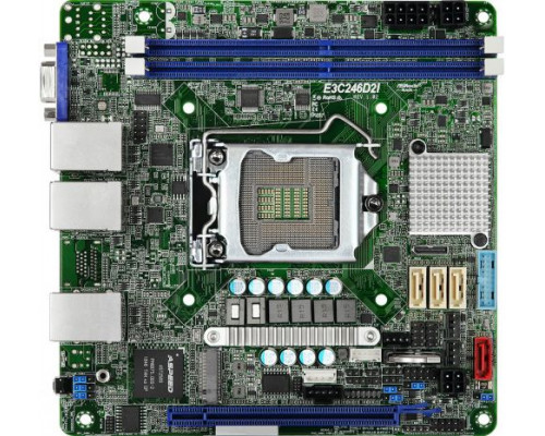 Материнская плата mini-ITX ASRock E3C246D2I купить QBS.ru