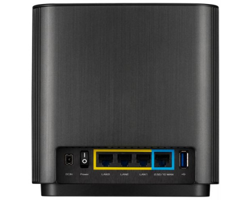 Маршрутизатор ASUS ZenWiFi XT8 (1pk Black) купить QBS.ru