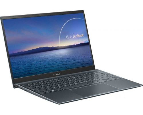 Ноутбук ASUS ZenBook UX425EA-KI358R 90NB0SM1-M14690 i7-1165G7/16GB/512GB SSD/Iris Xe graphics/14 FHD/WiFi/BT/cam/Win10Pro/pine gray купить QBS.ru
