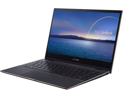 Ноутбук ASUS ZenBook Flip S UX371EA-HL144T 90NB0RZ2-M02500 i5 1135G7/8GB/512GB SSD/Iris Xe graphics/13.3 OLED Touch UHD/WiFi/BT/cam/Win10Home/black купить QBS.ru