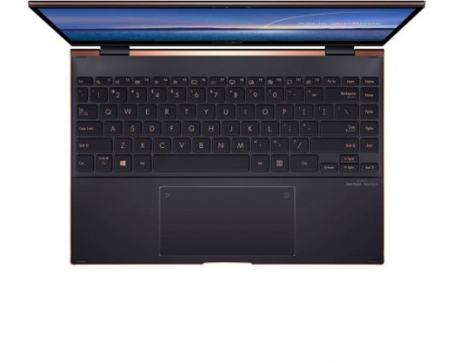 Ноутбук ASUS ZenBook Flip S UX371EA-HL144T 90NB0RZ2-M02500 i5 1135G7/8GB/512GB SSD/Iris Xe graphics/13.3 OLED Touch UHD/WiFi/BT/cam/Win10Home/black купить QBS.ru