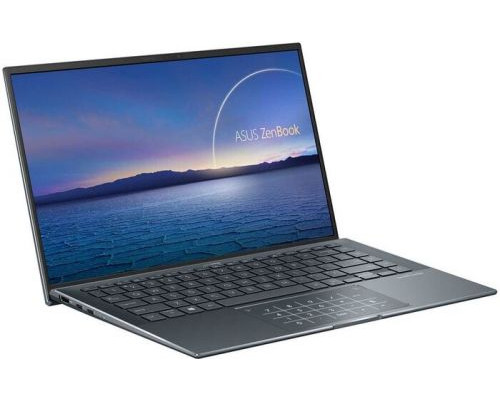 Ноутбук ASUS ZenBook 14 UX435EAL-KC114R 90NB0S91-M005U0 i7-1165G7/16GB/1TB SSD/14 FHD IPS/Iris Xe graphics/WiFi/BT/cam/Win10Home/pine grey купить QBS.ru