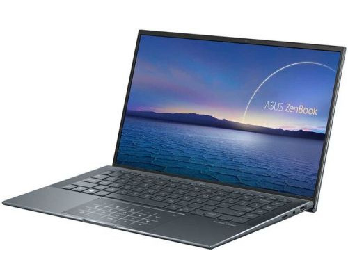Ноутбук ASUS ZenBook 14 UX435EAL-KC114R 90NB0S91-M005U0 i7-1165G7/16GB/1TB SSD/14 FHD IPS/Iris Xe graphics/WiFi/BT/cam/Win10Home/pine grey купить QBS.ru
