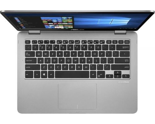 Ноутбук ASUS VivoBook TP401MA-EC418T 90NB0IV1-M11140 N4020/4GB/128GB eMMC/UHD Graphics 600/14 FHD/touch/WiFi/BT/cam/Win10Home/grey купить QBS.ru