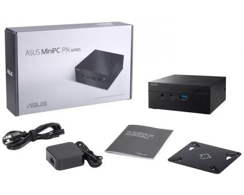 Неттоп ASUS PN41-BP017ZV 90MS0271-M00170 N6000/4GB/128GB SSD/UHD Graphics/Win10Pro/black купить QBS.ru