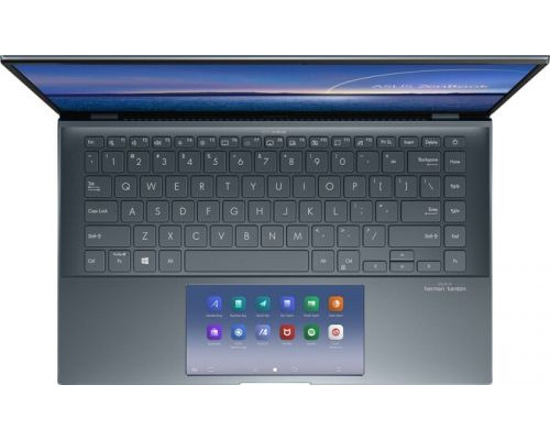 Ноутбук ASUS ZenBook 14 UX435EA-A5005T 90NB0RS1-M00440 i5 1135G7/8GB/512GB SSD/14 FHD/noDVD/Iris Xe graphics/cam/BT/WiFi/Win10Home/pine grey купить QBS.ru
