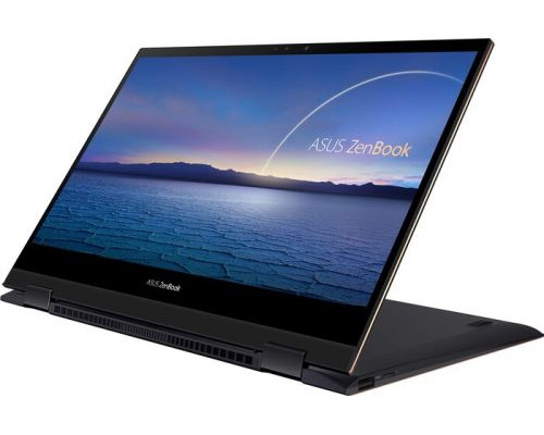 Ноутбук ASUS ZenBook Flip S UX371EA-HL152T 90NB0RZ2-M06680 i5 1135G7/8GB/512GB SSD/13.3 4K UHD touch OLED/noDVD/Iris Xe graphics/cam/BT/WiFi/Win10Hom купить QBS.ru