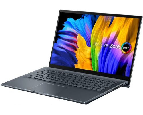 Ноутбук ASUS Zenbook Pro 15 UM535QE-KJ259R 90NB0V92-M007J0 Ryzen 7 5800H/16GB/1TB SSD/RTX 3050Ti 4GB/15.6 FHD IPS/WiFi/BT/Win10Pro/pine grey купить QBS.ru