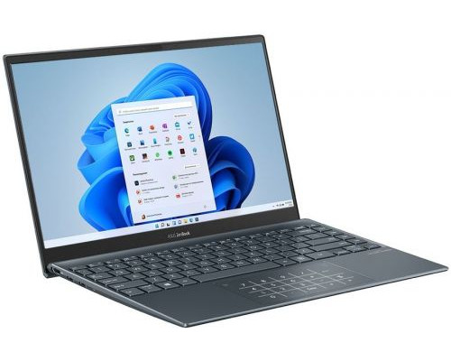Ноутбук ASUS Zenbook UX325EA-KG230W 90NB0SL1-M11180 i5 1135G7/8GB/512GB SSD/Iris Xe graphics/13,3 1920*1080/WiFi/BT/cam/bag/Win11Home/grey купить QBS.ru