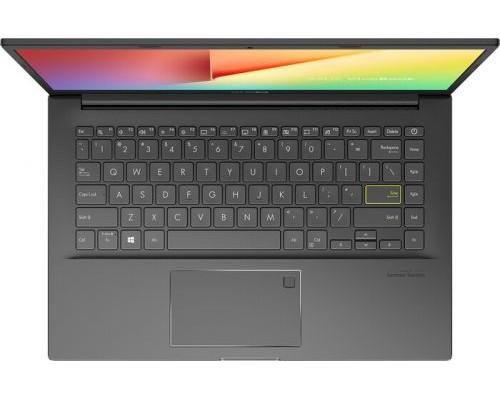 Ноутбук ASUS VivoBook 14 K413JA-AM545T 90NB0RCF-M07750 i5 1035G1/8GB/512GB SSD/noDVD/ 14 FHD/UHD Graphics/cam/BT/WiFi/Win10Home/indie black купить QBS.ru