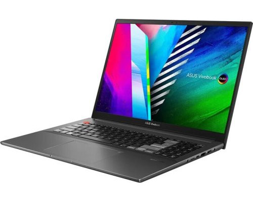Ноутбук ASUS Vivobook Pro 16X OLED M7600QC-L2083W 90NB0V81-M001L0 Ryzen 7 5800H/16GB/512GB SSD/GeForce RTX 3050 4GB/16 3840*2400/WiFi/BT/cam/Win11Hom купить QBS.ru