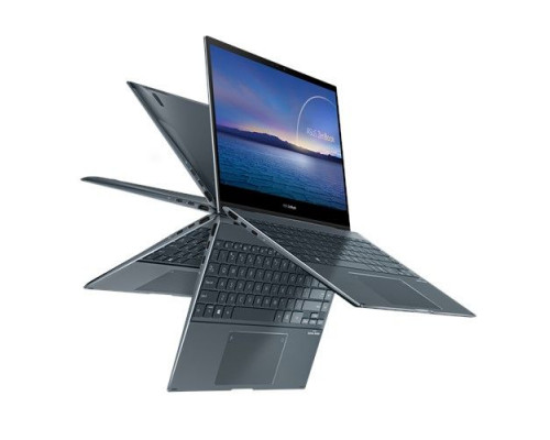 Ноутбук ASUS ZenBook Flip 13 UX363EA-HP785W 90NB0RZ1-M18780 i5-1135G7/8GB/512GB SSD/Iris Plus graphics/13,3 FHD OLED touch/WiFi/BT/cam/Win11Home/gray купить QBS.ru