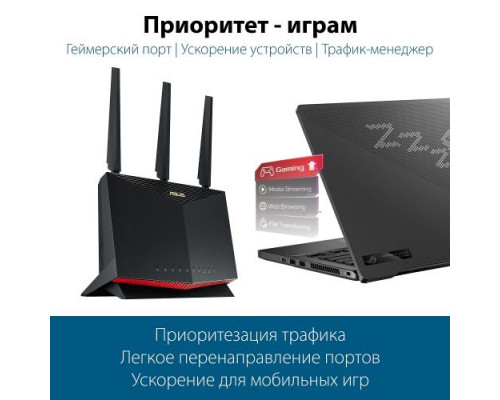 Роутер ASUS RT-AX86S купить QBS.ru