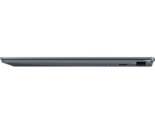 Ноутбук ASUS ZenBook 14 UX425EA-KI963 90NB0SM1-M00F50 i7 1165G7/16GB/512GB SSD/noDVD/Iris Xe graphics/14 FHD IPS/cam/BT/WiFi/DOS/grey купить QBS.ru