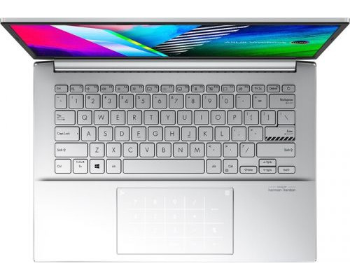 Ноутбук ASUS VivoBook Pro 14 OLED K3400PA-KM014W 90NB0UY3-M02090 i5-11300H/8GB/512GB SSD/Iris Xe graphics/14 2.8K OLED/cam/BT/WiFi/Win11Home/silver купить QBS.ru