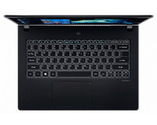 Ноутбук Acer TravelMate P6 TMP614-51-G2-75J4 NX.VMQER.00A i7-10510U/8GB/256GB SSD/14 FHD/UHD Graphics/WiFi/BT/Cam/FPR/Win10Pro/black купить QBS.ru