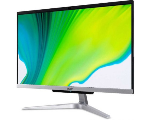 Моноблок 21,5 Acer Aspire C22-420 DQ.BG3ER.003 Athlon 3050U 4Gb, SSD 256Gb, CR, keyboard, mouse, noOS, silver black купить QBS.ru
