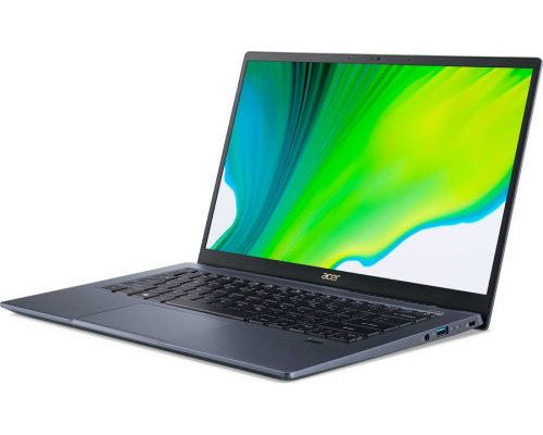 Ноутбук Acer Swift 3 SF314-510G-592W NX.A0YER.009 i5 1135G7/8GB/SSD 512GB/Iris graphics DG1 4GB/14 IPS/FHD/Win10Home/blue/WiFi/BT/Cam купить QBS.ru