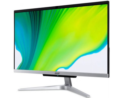 Моноблок 21,5 Acer Aspire C22-420 DQ.BG3ER.002 3050U/4GB/1TB/FullHD/Radeon Graphics/CR/GbitEth/WiFi/BT/65W/клавиатура/мышь/Cam/Endless/серебристый купить QBS.ru