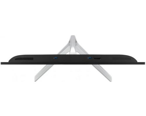 Моноблок 21,5 Acer Aspire C22-420 DQ.BG3ER.002 3050U/4GB/1TB/FullHD/Radeon Graphics/CR/GbitEth/WiFi/BT/65W/клавиатура/мышь/Cam/Endless/серебристый купить QBS.ru