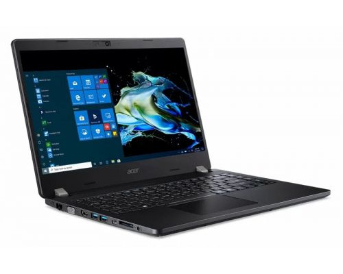Ноутбук Acer TMP214-52-381J TravelMate P2 NX.VMKER.006 i3-10110U/8GB/256GB SSD/14 FHD/noDVD/UMA/Cam/BT/WiFi/DOS/black купить QBS.ru