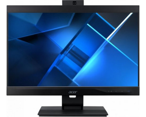 Моноблок 23.8 Acer Veriton Z4880G DQ.VUYER.00H G6405/8GB/256GB SSD/UHD graphics/1920x1080/WiFi/BT/cam/DVD-RW/USB kbd/USB mouse/noOS/black купить QBS.ru