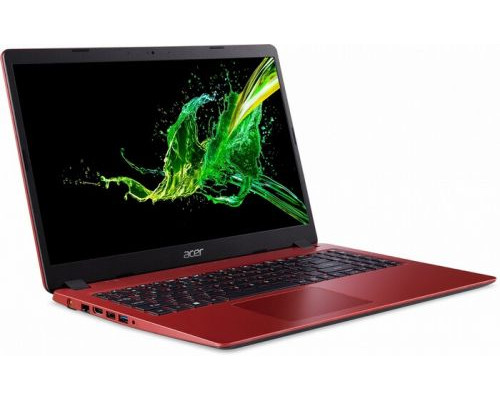 Ноутбук Acer Aspire 3 A315-56-38UN NX.HS7ER.00K i3-1005G1/8GB/512GB SSD/UHD graphics/15.6 FHD/WiFi/BT/cam/noOS/red купить QBS.ru