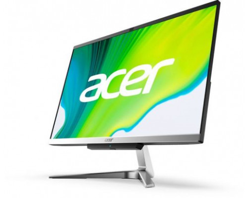 Моноблок 21,5 Acer Aspire C22-963 DQ.BENER.00J i3 1005G1/4GB/1TB HDD/UHD Graphics/FHD/CR/GbitEth/WiFi/BT/клавиатура/мышь/Endless/серебристый купить QBS.ru