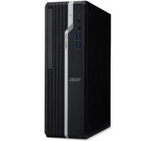Компьютер Acer Veriton X2670G DT.VTFER.03F i3-10100/4GB/500GB/ UHD Graphics 630/180W/GBitEth/USB kbd/USB mouse/noOS/black
