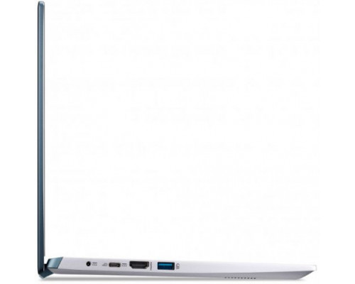 Ноутбук Acer Swift X SFX14-41G-R08J NX.AU1ER.003 Ryzen 5 5500U/8GB/512GB SSD/GTX 1650 4GB/14 FHD IPS/WiFi/BT/cam/noOS/blue/silver купить QBS.ru