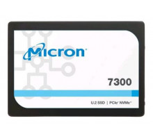 Накопитель SSD U.2 Crucial MTFDHBE1T6TDG-1AW1ZABYY 7300 MAX 1.6TB PCIe Gen3 x4 NVMe 3D TLC NAND 3000/1900MB/s 396K/100K IOPS MTTF 2M