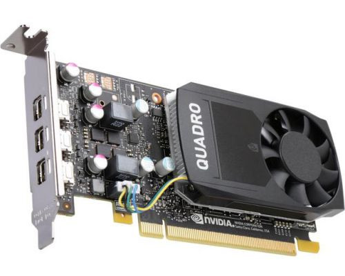 Видеокарта Dell 490-BDZY 2GB Quadro P400 Half Height (3 mDP) for Precision SFF купить QBS.ru