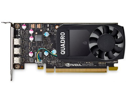 Видеокарта Dell 490-BDZY 2GB Quadro P400 Half Height (3 mDP) for Precision SFF купить QBS.ru