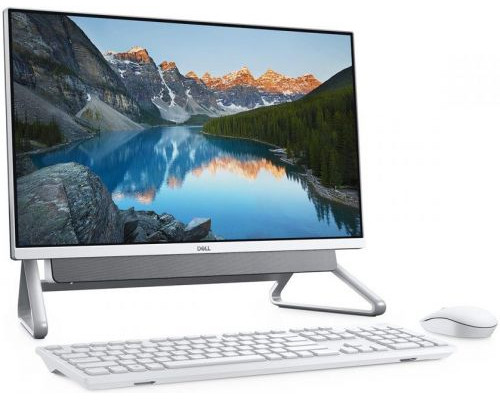 Моноблок 23.8 Dell Inspiron 5400 i7-1165G7/16GB/1TB/256GB SSD/Full HD/Touch/MX330 2GB/CR/Win10Pro/GbitEth/WiFi/BT/130W/клавиатура/мышь/Cam/серебрист купить QBS.ru