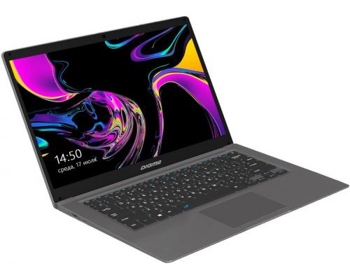 Ноутбук Digma EVE 14 C411 ES4058EW N3350/4GB/128GB SSD/HD Graphics 500/14.1/IPS/FHD/5000mAh/Win10Home/dk.grey купить QBS.ru