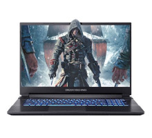 Ноутбук Dream Machines G1650-17RU70 i5- 11400H/8GB/512GB SSD/GeForce GTX 1650 4GB/17.3" FHD/cam/BT/WiFi/DOS/black