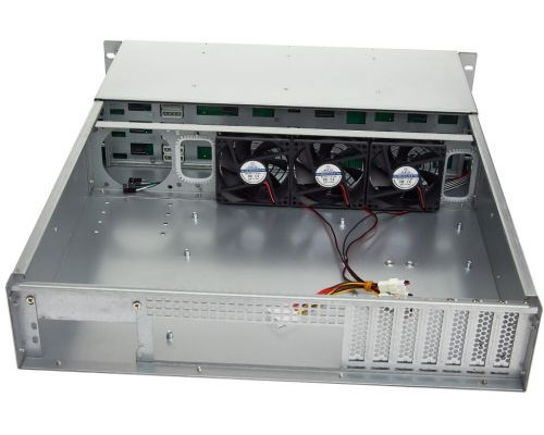 Корпус серверный 2U Exegate 2U550-HS12 EX281233RUS 19, глубина 550, без БП, 12xHotSwap, USB купить QBS.ru