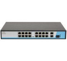 Коммутатор PoE GIGALINK GL-SW-F005-16P