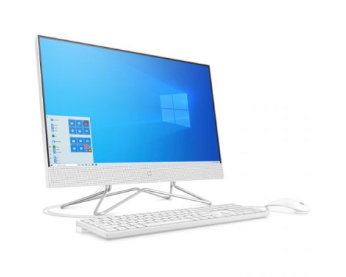 Моноблок 23.8 HP 24-df0033ur 14Q04EA J5040/4GB/256GB SSD/FHD/Intel Internal Graphics/noDVD/kbd mouse wired/Cam/Win10Home/snow white купить QBS.ru