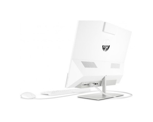 Моноблок 23.8 HP Pavilion I 24-k0013ur 14Q34EA i3-10300T/4GB/256GB SSD/FHD/Internal graphics/no DVD/kbd mouse wired/Cam/White/white купить QBS.ru